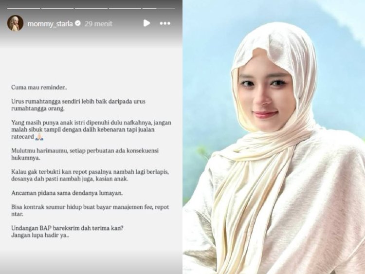 Inara Rusli Sindir Tajam Pihak Lawan di Media Sosial, Ingatkan Konsekuensi Hukum