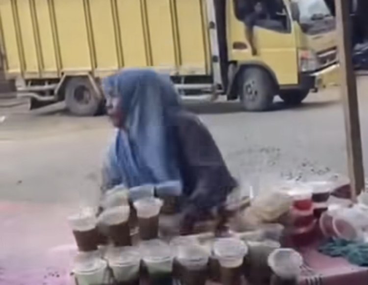 Viral Pedagang Takjil Buang Dagangannya Gegara Penertiban Petugas di Medan