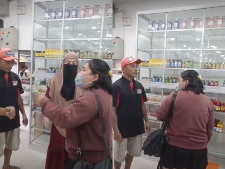 wanita maling apotek