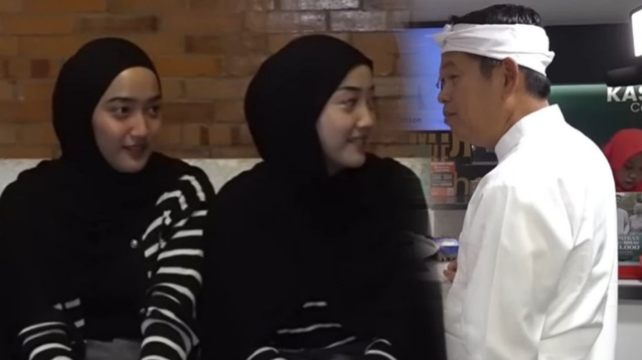 Gubernur Jabar KDM Sambangi Tempat Kerja Gadis Kembar Tunarungu Hasna dan Hasni yang Viral