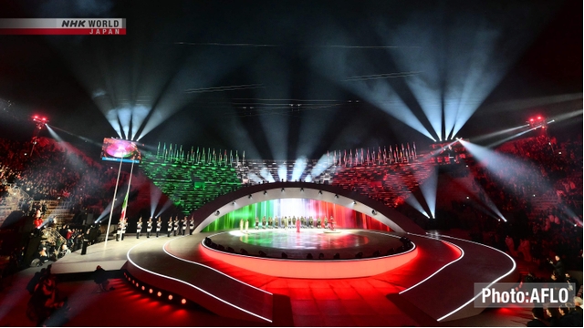 Upacara pembukaan Paralimpiade Musim Dingin Milano Cortina 2026 di Verona Arena