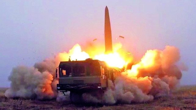 Rusia Gempur Ukraina dengan Rudal Balistik untuk Habiskan Patriot