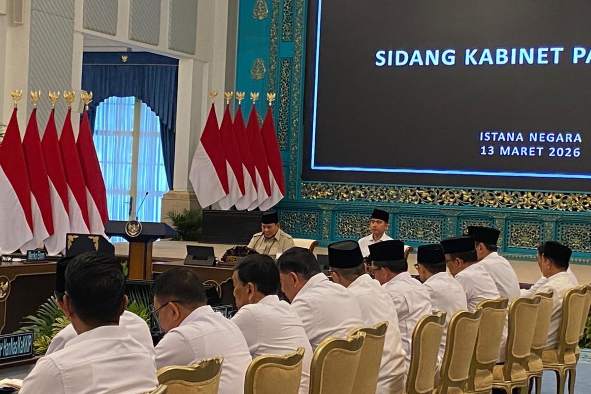 Presiden Prabowo Subianto melarang pejabat menggelar open house mewah-mewahan di Idul Fitri 2026