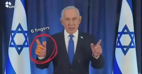 Video Netanyahu Diduga AI, Netizen Soroti 6 Jari Tangan