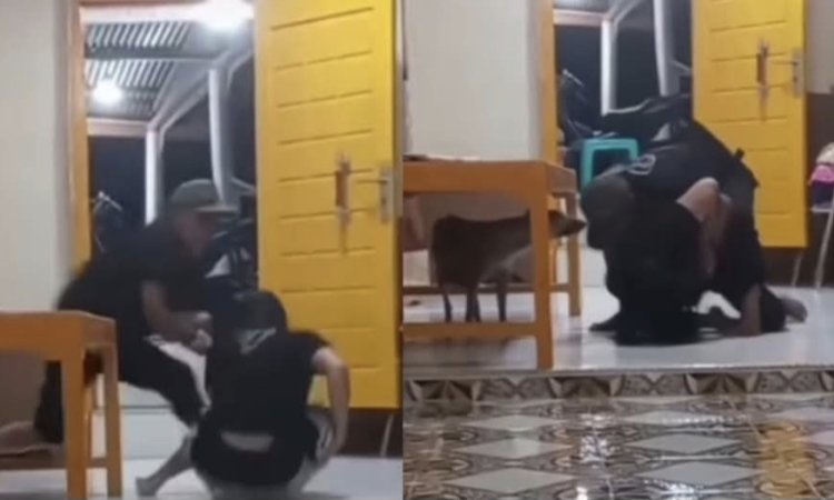 Viral Istri Panik Pertahankan HP Saat Suami Curiga Chat dengan Pria Lain
