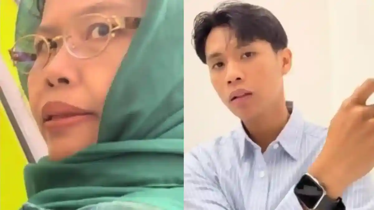 Viral Ibu Kerudung Hijau Marahi Pria di Mal dan Bus, Disebut Dokter Malang