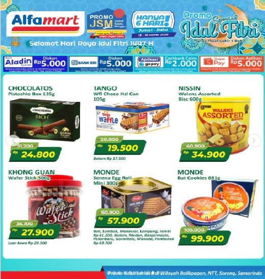 Promo Alfamart Lebaran 2026 diskon hampers hingga 18 Maret