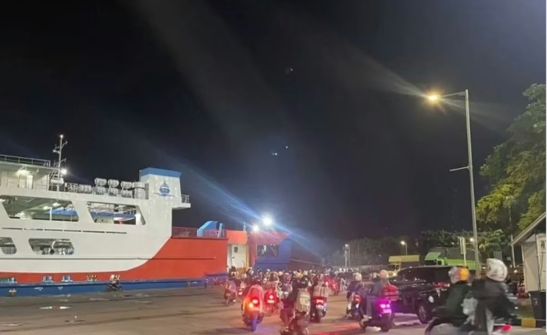 ASDP Klarifikasi Video Viral Pemudik Motor di Kapal Bakauheni