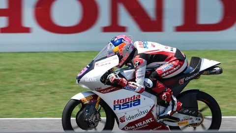 Veda Ega Pratama pembalap Moto3 Indonesia di Sirkuit Ayrton Senna