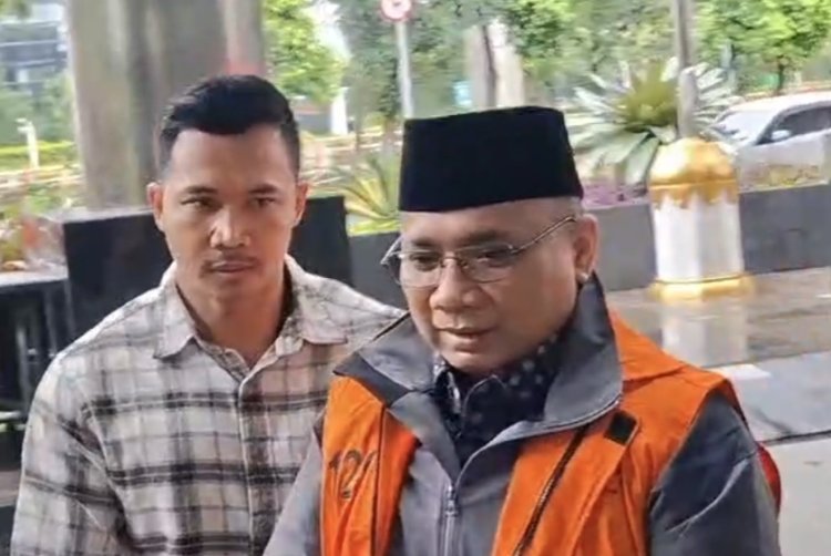 Yaqut Cholil Qoumas kembali ke rutan KPK setelah tahanan rumah