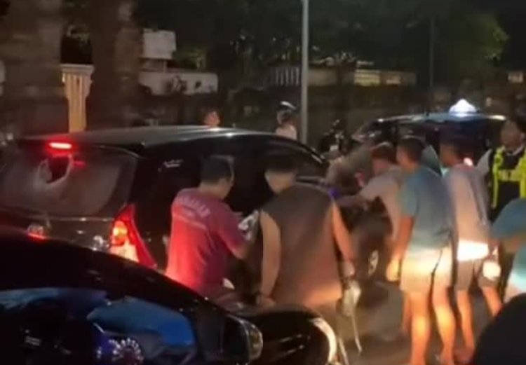 Oknum debt collector rusak mobil dan keroyok pengendara di Kuta