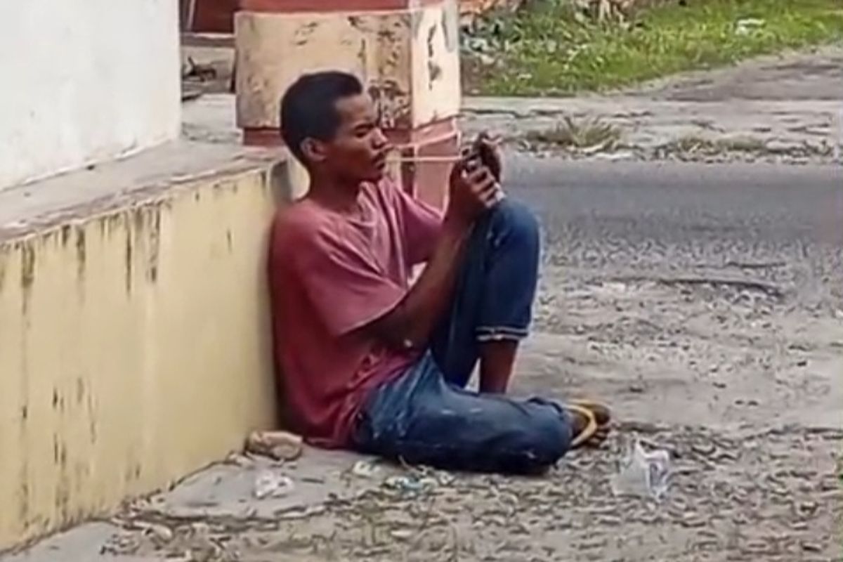 Viral Video Pria Isap Sabu di Binjai, Polisi Tangkap Pelaku ABD