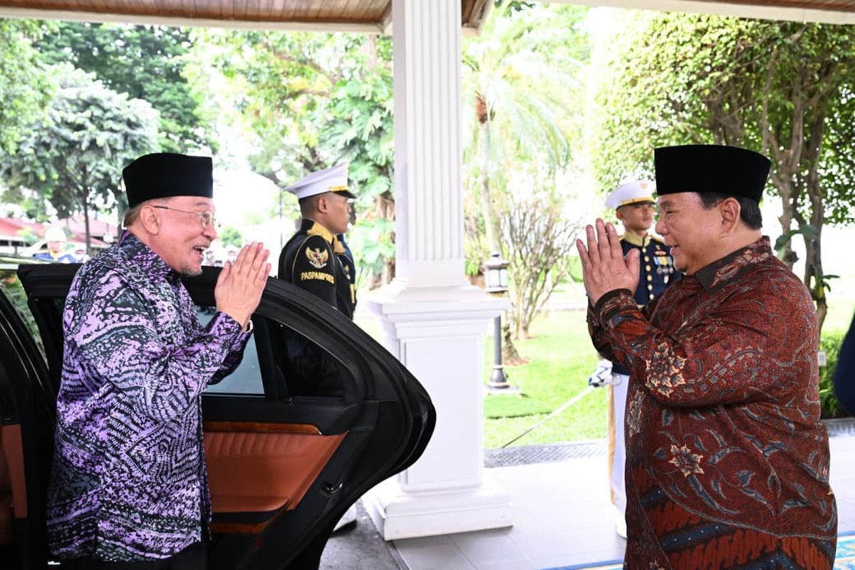 Prabowo dan PM Malaysia Anwar Ibrahim Bahas Geopolitik Asia Barat 3 Jam