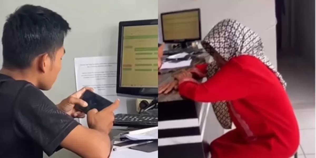 Video Viral Petugas Klinik Main Game Saat Pasien Lansia Sesak Napas