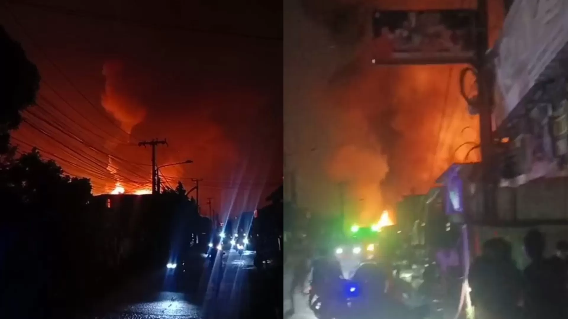 Kebakaran Gudang LPG di Bekasi, Api Membesar dan Listrik Padam