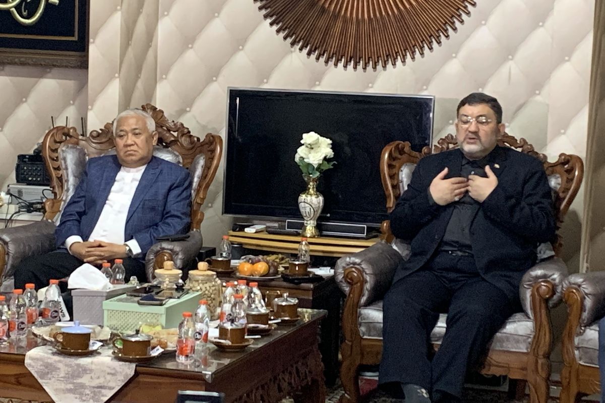 Dubes Iran safari ke tokoh nasional RI gaungkan kampanye anti-perang