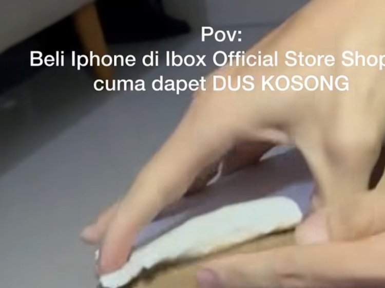 Viral Beli iPhone Online, yang Datang Hanya Kardus Kosong