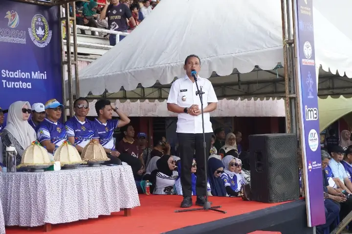 Bupati Jeneponto Buka Turnamen Bupati Cup I, Wadah Bakat Sepak Bola