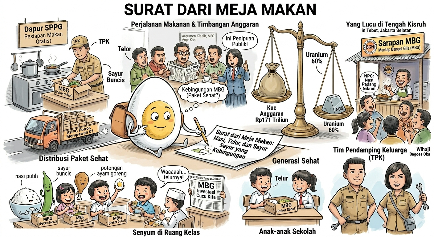 MBG: SURAT DARI MEJA MAKAN
