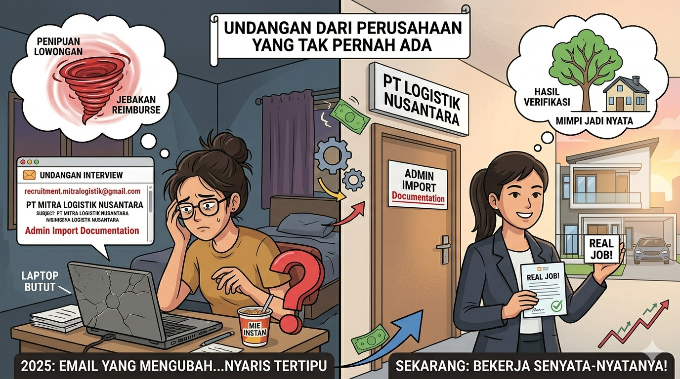 UNDANGAN DARI PERUSAHAAN YANG TAK PERNAH ADA