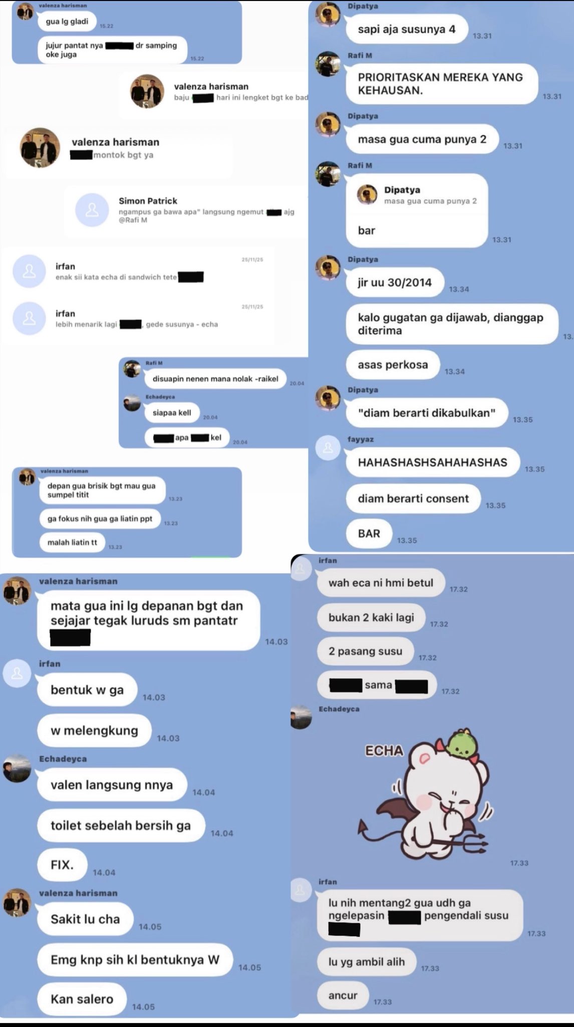 Skandal Grup Chat FHUI: Pelecehan Perempuan oleh Mahasiswa Berjabatan