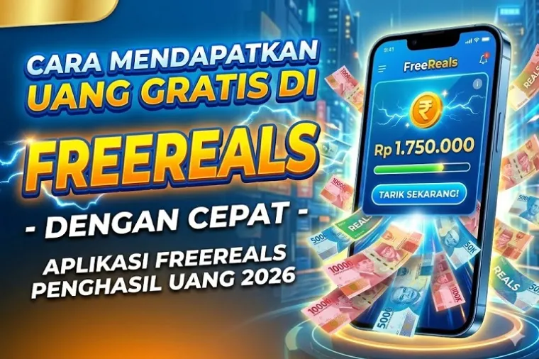 Ilustrasi aplikasi penghasil uang terbaru dengan sistem diamond dan bonus referral