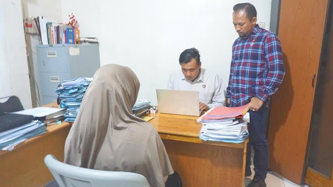 Pengasuh yang menganiaya bayi di penitipan anak Banda Aceh usai ditangkap polisi