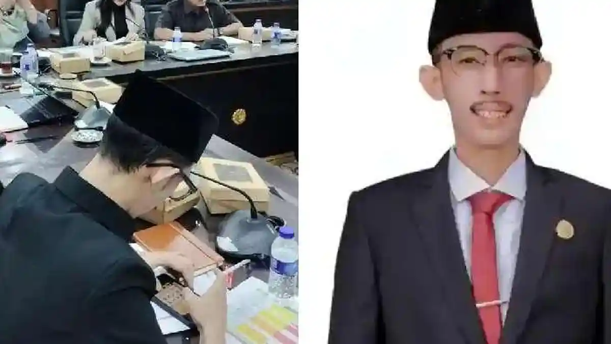 Anggota DPRD Jember Viral Main Game dan Merokok Saat Rapat Kesehatan