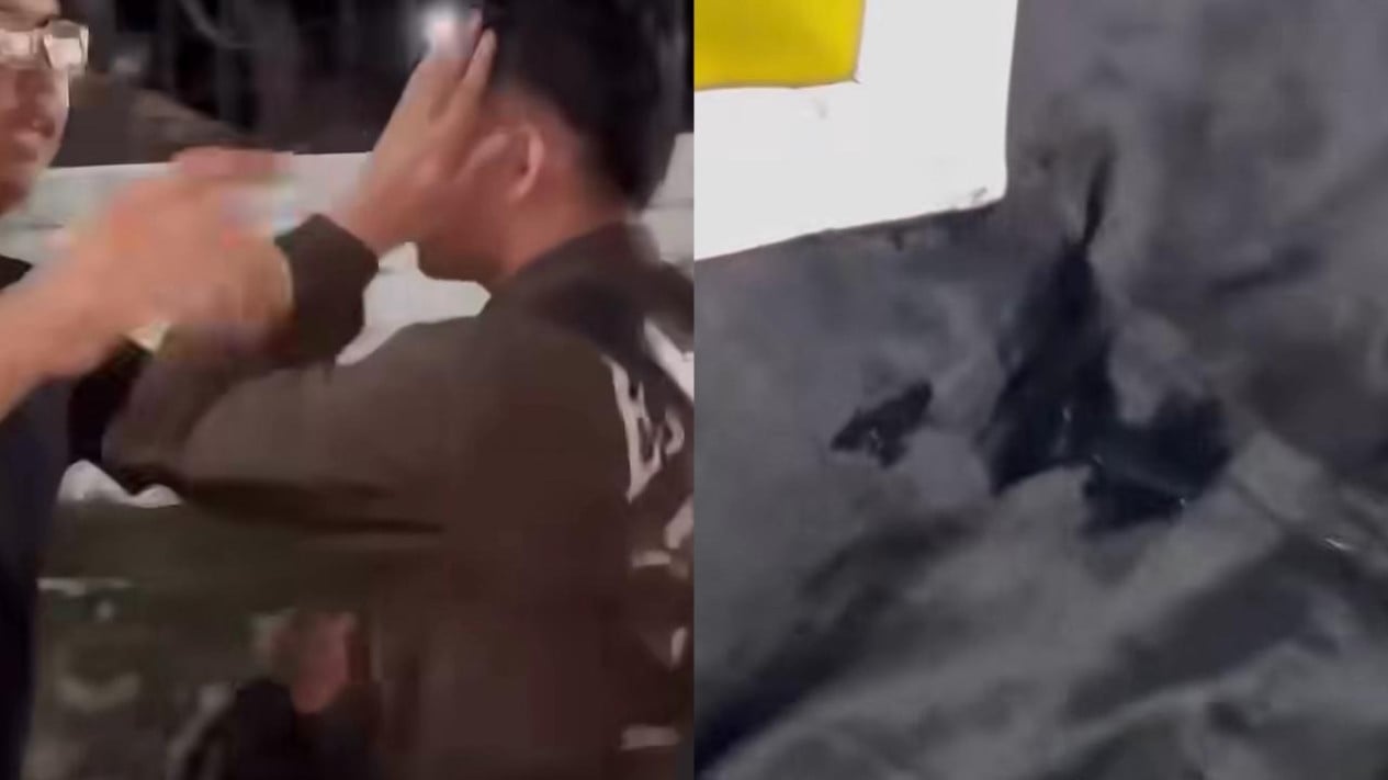 Viral! Pria Diduga Lecehkan Driver Ojol hingga Keluar Cairan di Jaket