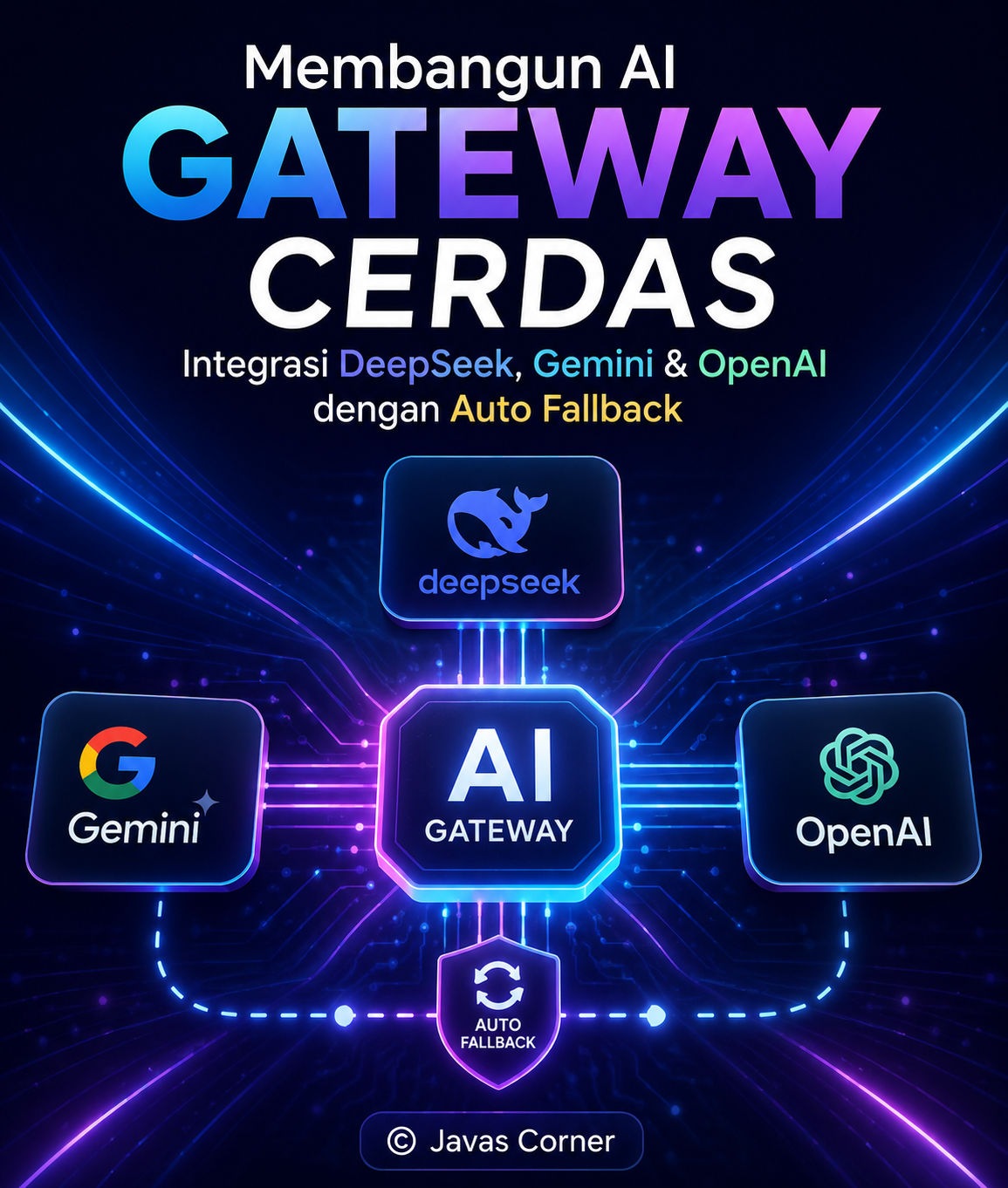Panduan Membangun AI Handle Terintegrasi DeepSeek, Gemini, dan Provider Lain