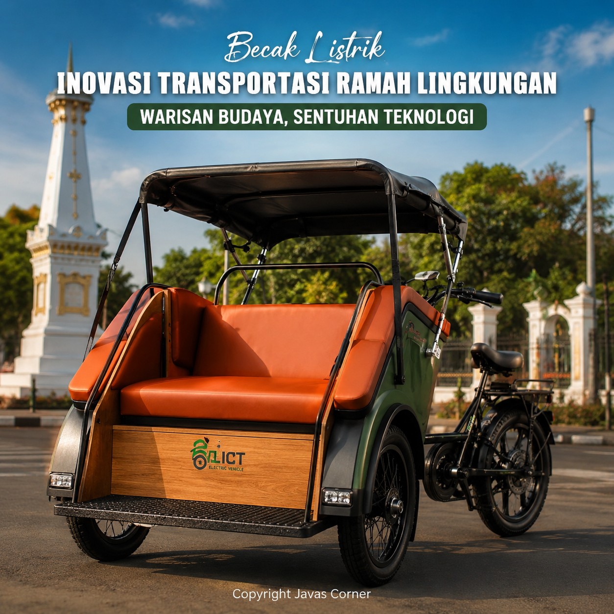 Becak Listrik: Inovasi Ramah Lingkungan untuk Pengemudi Tradisional