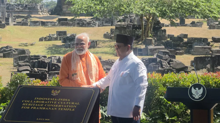 Presiden Prabowo: Candi Prambanan Bukti Kedekatan Peradaban Indonesia-India
