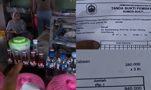 Viral Penjual Lontong Sayur Ditagih Rp840 Ribu, Pemkab Pati Buka Suara