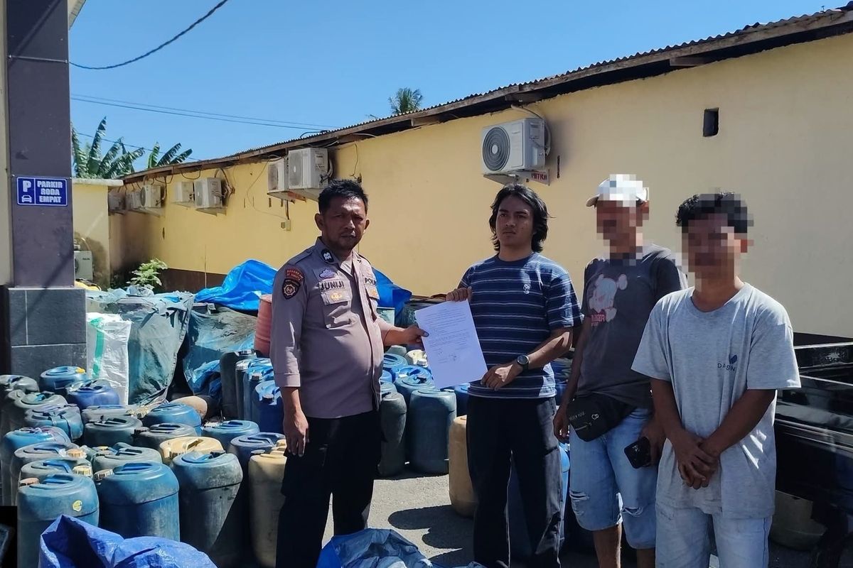 Penampungan BBM Subsidi di Bulukumba Digerebek, Polisi Amankan 1 Ton Lebih