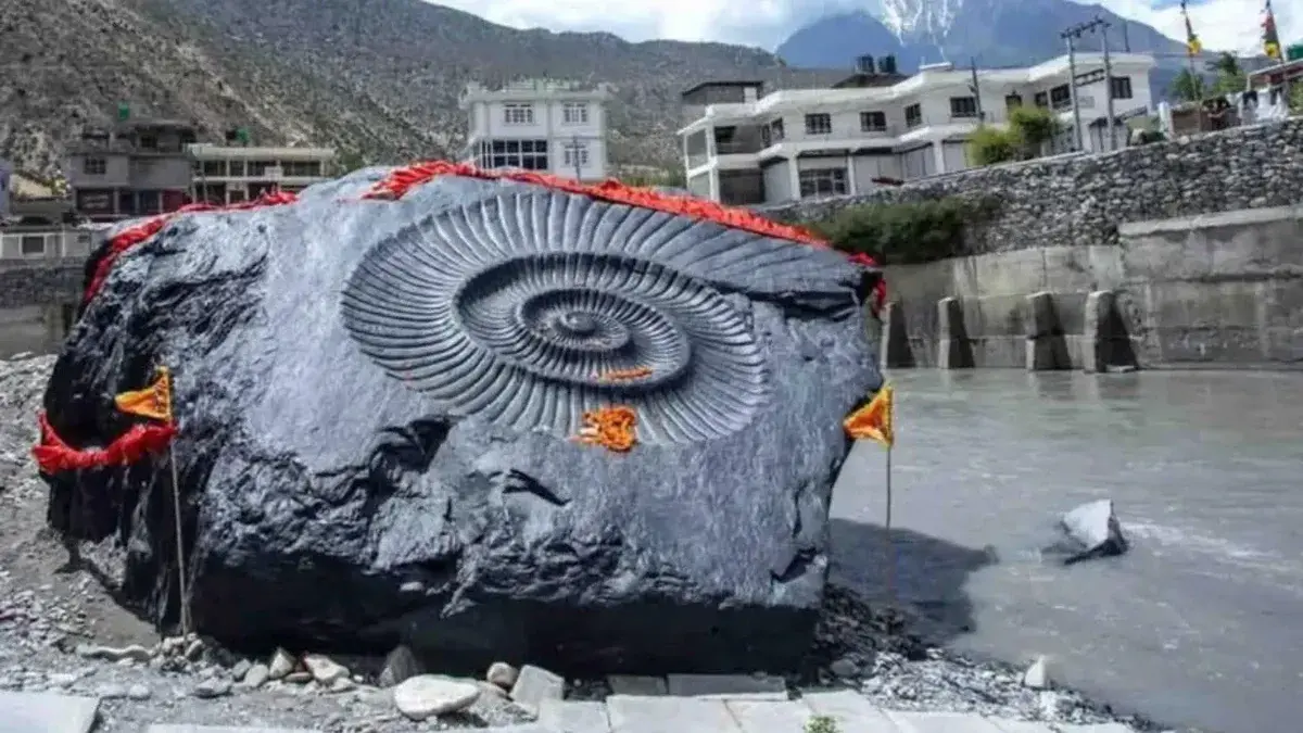 Viral Foto Batu Shaligram 31 Ton Pasca Banjir Nepal Terbukti Hoaks
