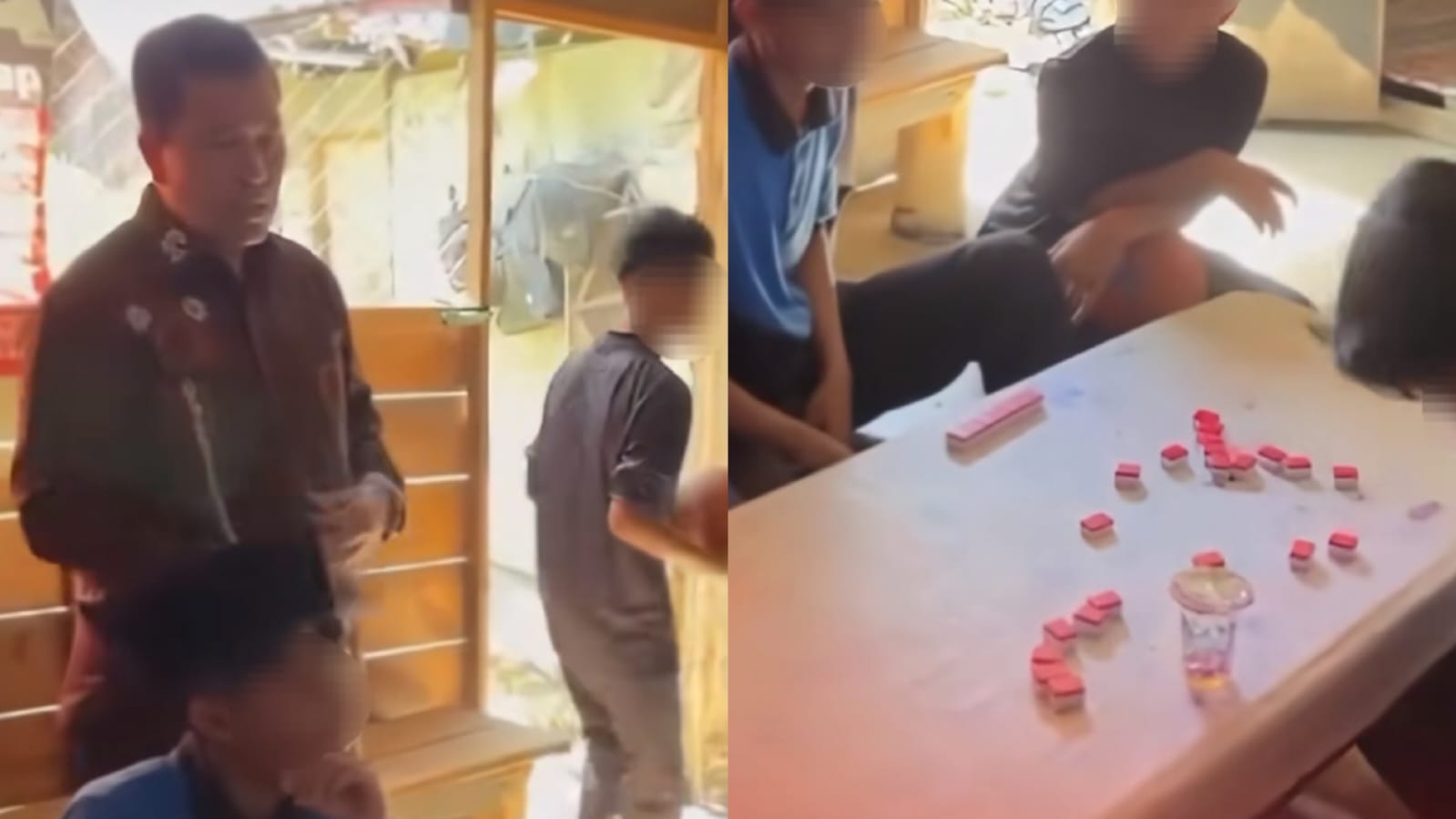 viral siswa smkn 1 takengon merokok dan main domino