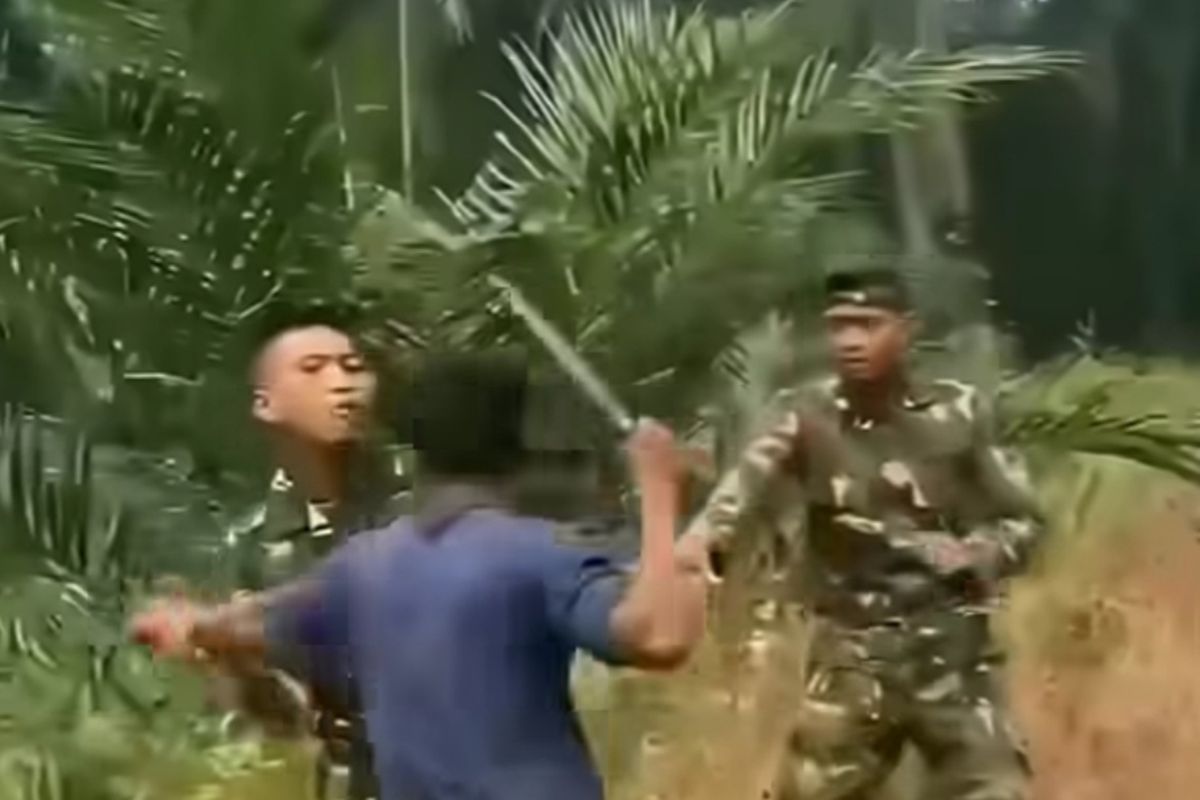 Viral Anggota TNI Diserang Suku Anak Dalam di Sarolangun, Kronologi Berawal dari Sawit