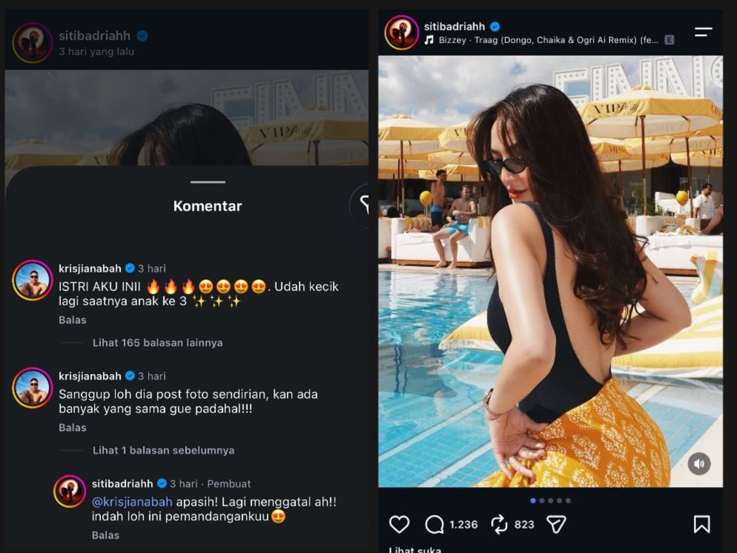 Siti Badriah Respons Isu Selingkuh Suami dengan Cara Unik, Unggah Foto Mesra Hasil Jepretan Krisjiana