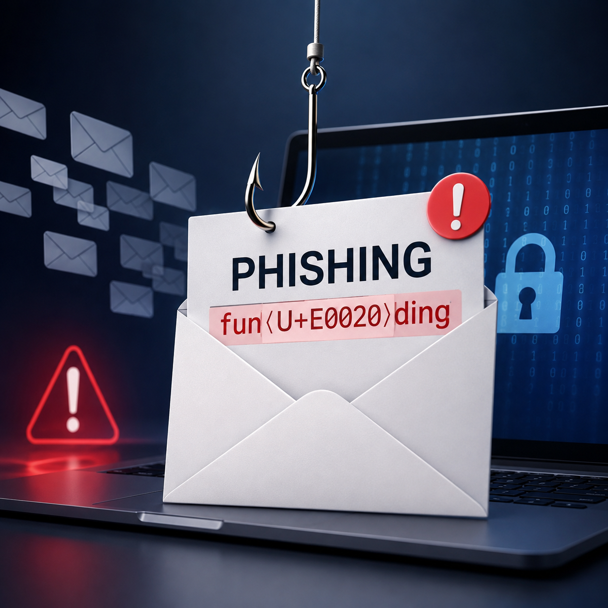 Kampanye Phishing Massal Kirim Jutaan Email Pakai Unicode Tak Terlihat untuk Kelabui Filter Keamanan