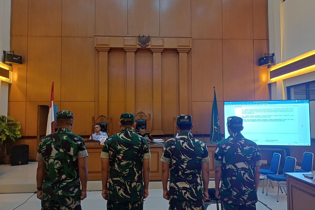Hakim Nyatakan Dua TNI Penyiram Air Keras Andri Yunus Masih Layak Jadi Prajurit, Pemecatan Batal
