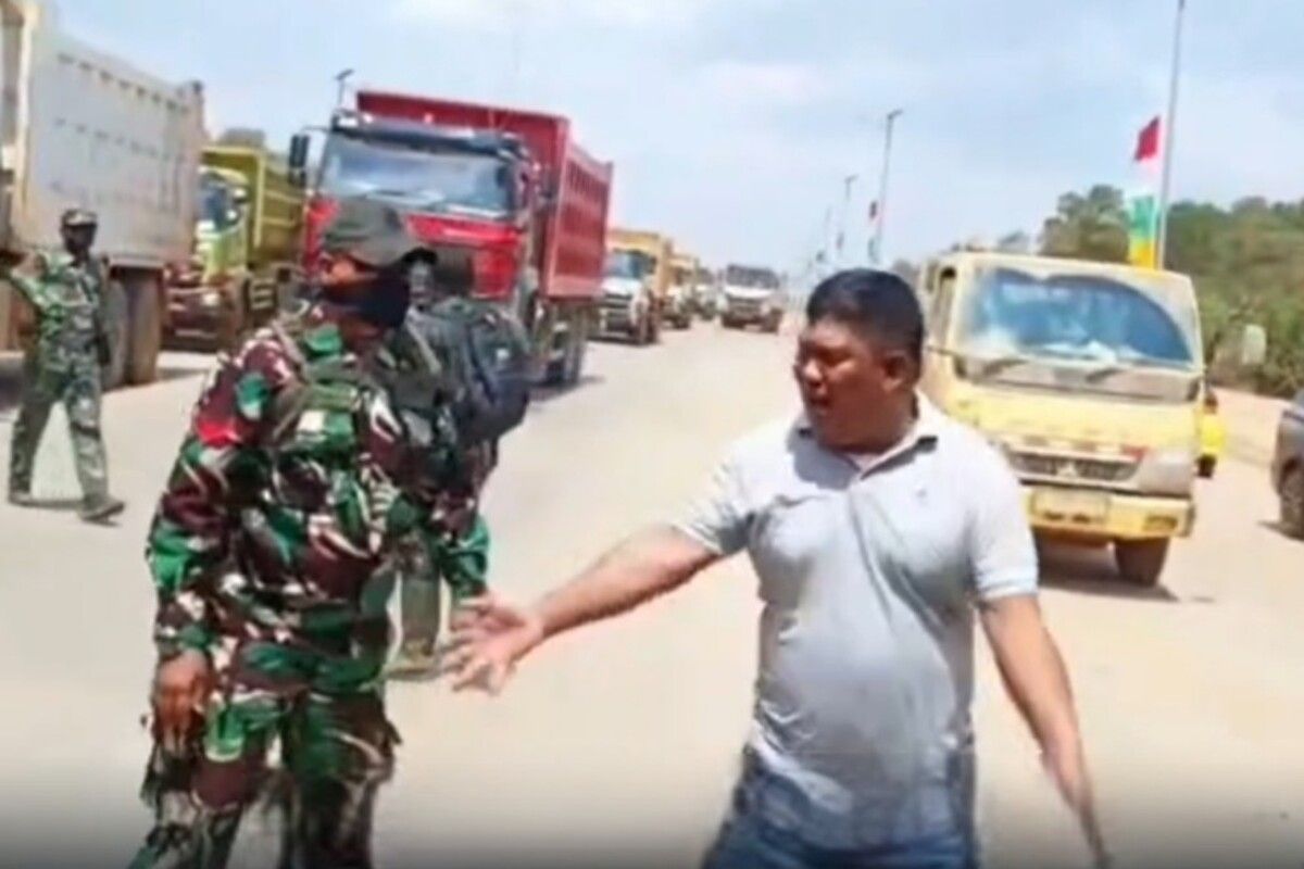 Dandim Kolaka Buka Suara soal Video Viral Perselisihan TNI di Jalan Hauling Pomalaa, Ini Penjelasannya