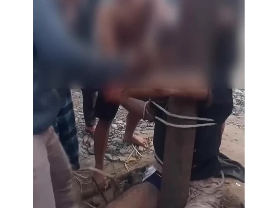 Miris! Pencuri di Asahan Diikat di Tiang Kuburan Lalu Tewas Dihajar Massa, Warga Kalap karena Kesal