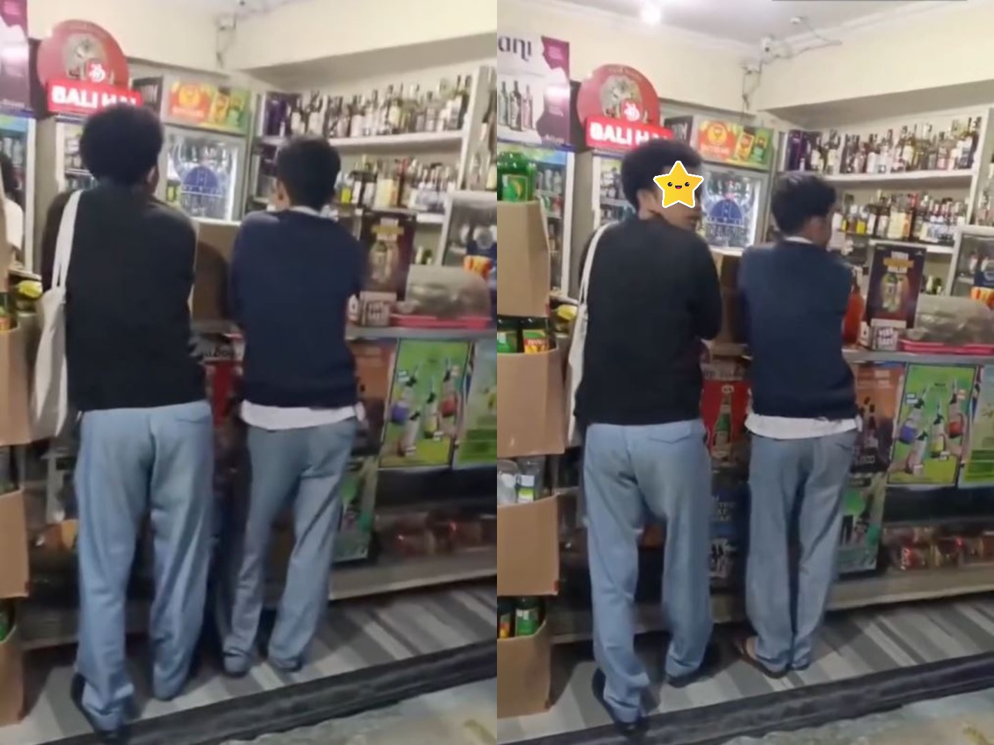 Viral Dua Pelajar Berseragam SMA Santai Beli Miras di Cilodong Depok, Warganet Murka