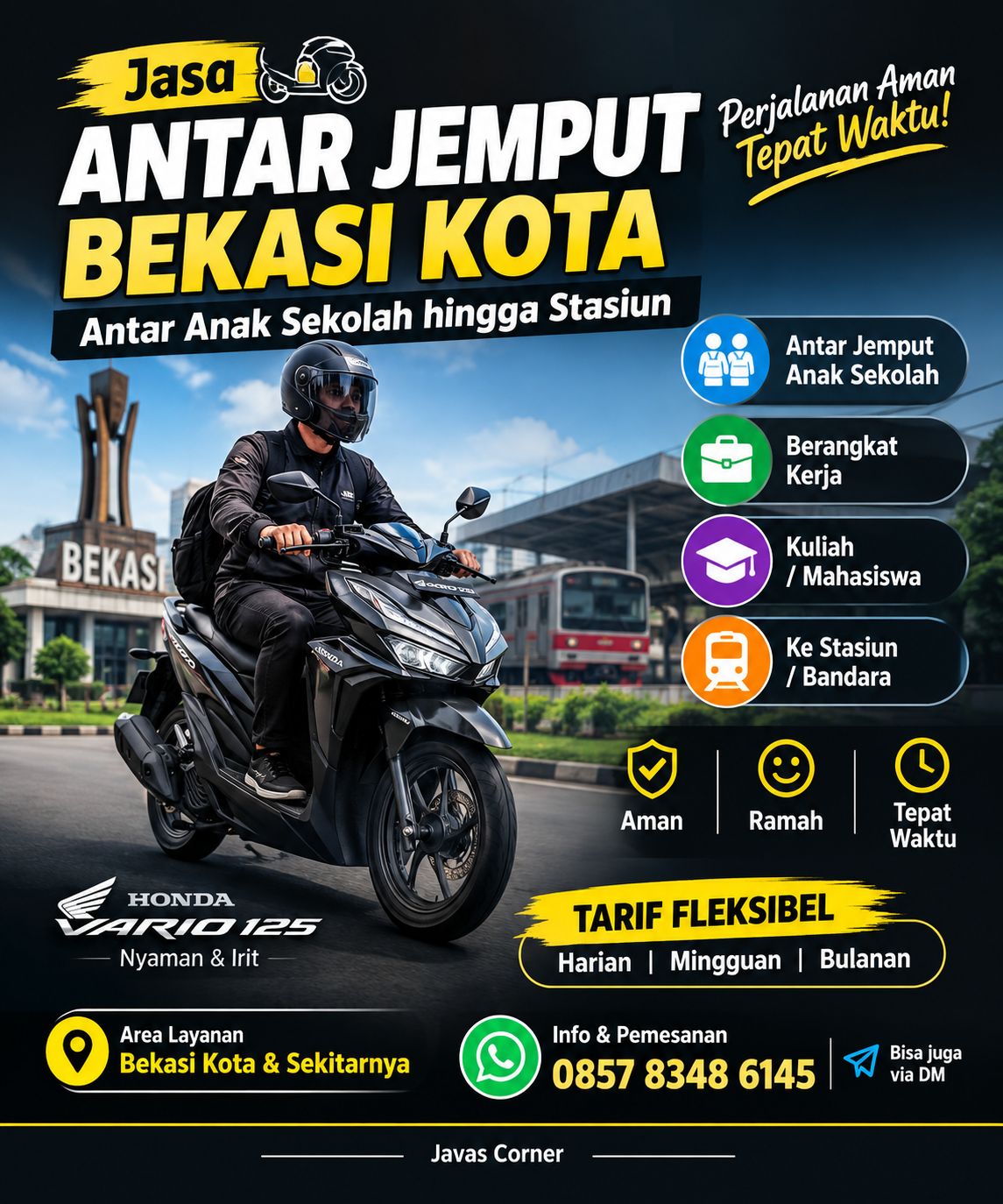 Jasa Antar Jemput Bekasi Hadirkan Solusi Praktis Warga