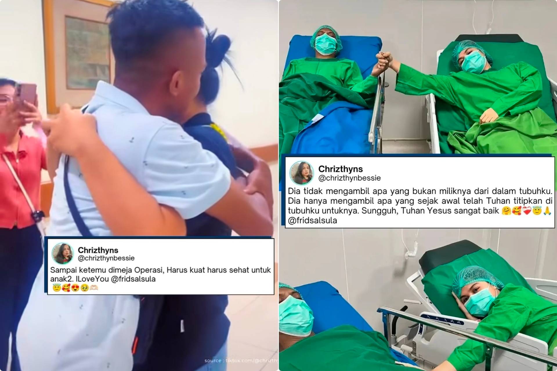 Cinta Sejati Itu Ada, Istri di Kupang Rela Donorkan Ginjal untuk Suami