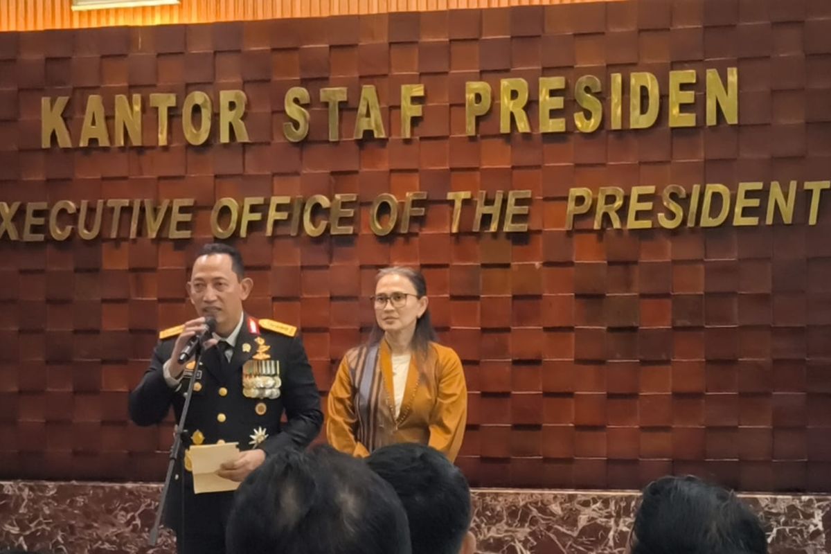 Listyo Sigit Resmi Jabat Kepala Staf Kepresidenan, Ucapkan Terima Kasih ke Prabowo