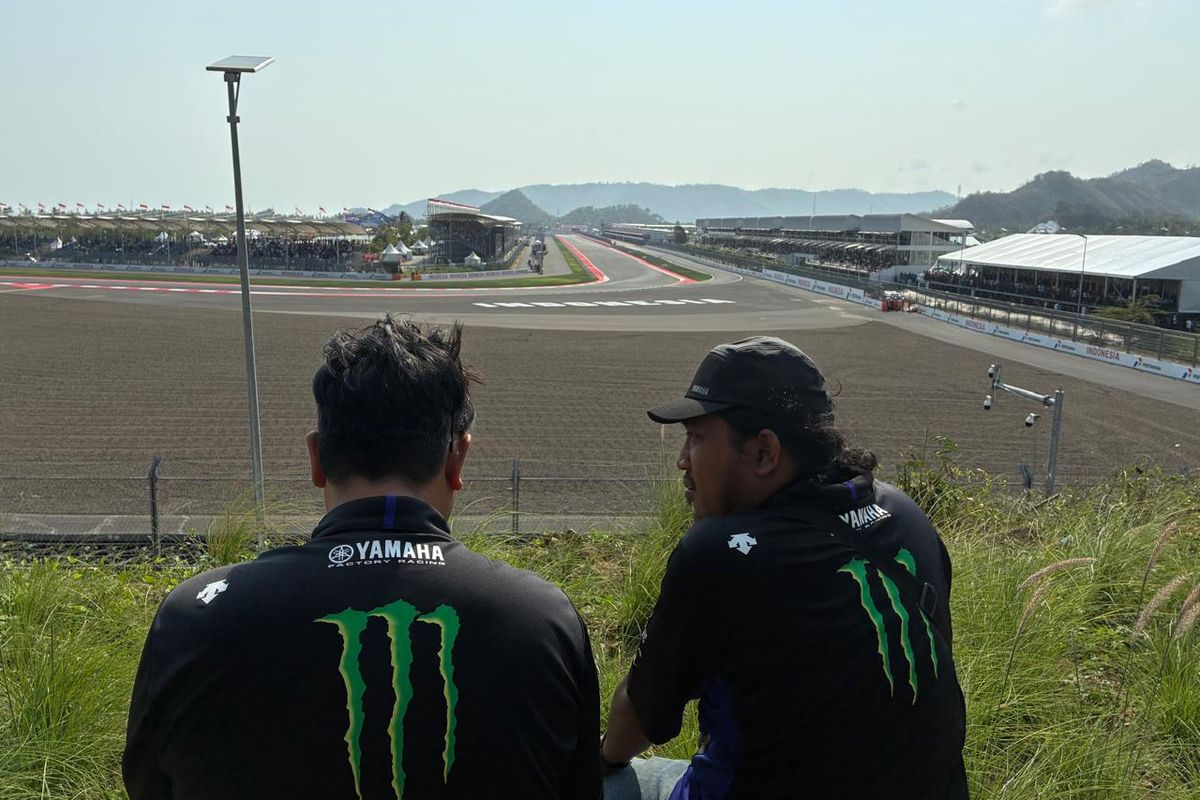 Sensasi Nonton MotoGP dari Cirqa Mandalika, Dekat dengan Tikungan 1 yang Sering Crash